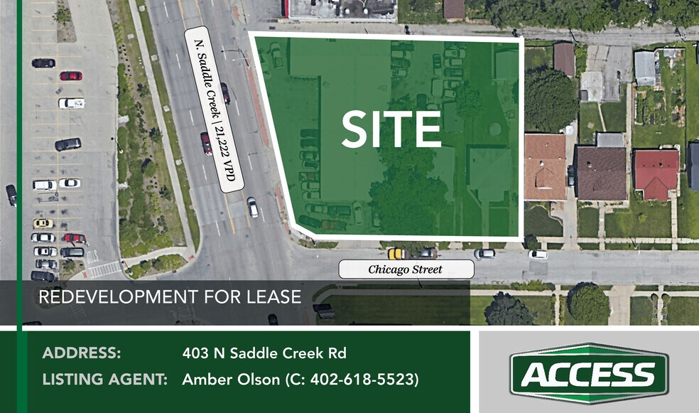 403 N Saddle Creek Rd, Omaha, NE for lease - Building Photo - Image 1 of 2