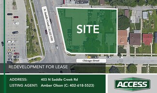 Plus de détails pour 403 N Saddle Creek Rd, Omaha, NE - Terrain à louer
