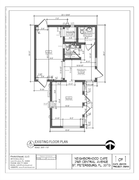 2901 Central Ave, Saint Petersburg, FL for lease - Floor Plan - Image 2 of 7