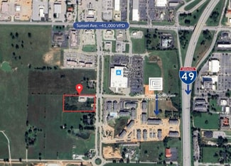 Plus de détails pour 1656 & 1632 S Gene George Blvd, Springdale, AR - Terrain à vendre