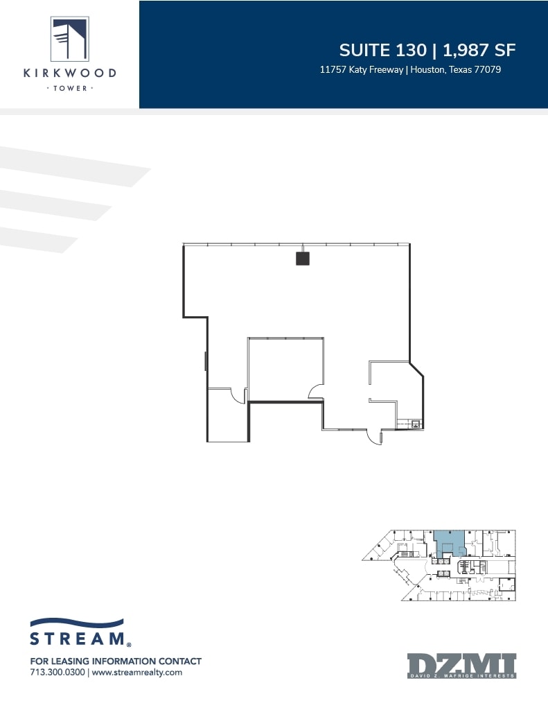 11757 Katy Fwy, Houston, TX for lease Floor Plan- Image 1 of 1