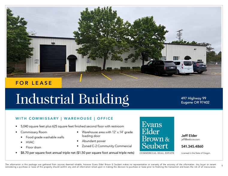 497 Highway 99 N, Eugene, OR for lease - Building Photo - Image 2 of 5