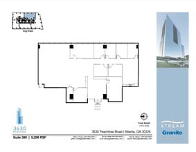 3630 Peachtree Rd NE, Atlanta, GA for lease Floor Plan- Image 1 of 1