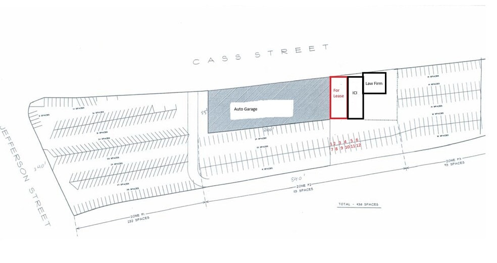 1113 E Cass St, Tampa, FL for lease - Site Plan - Image 2 of 7