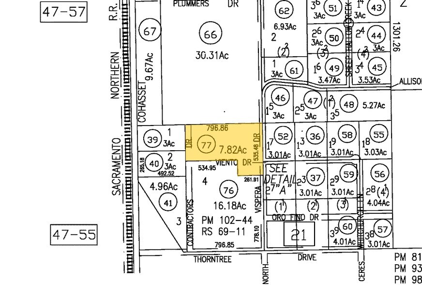 13290 Contractors Dr, Chico, CA à louer - Plan cadastral - Image 3 de 25