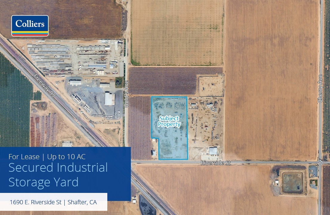 1690 E Riverside St, Shafter, CA for lease Primary Photo- Image 1 of 5