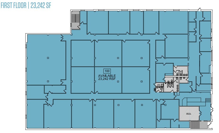 1920 Bladensburg Rd NE, Washington, DC à louer Plan d’étage- Image 1 de 1