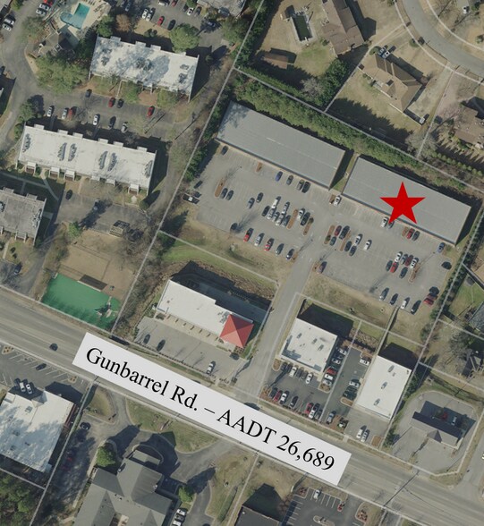 1515 Gunbarrel Rd, Chattanooga, TN à louer - Photo du bâtiment - Image 2 de 11