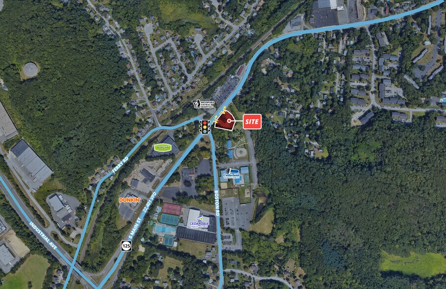 860 S Main St, Bradford, MA à vendre - Aérien - Image 2 de 4