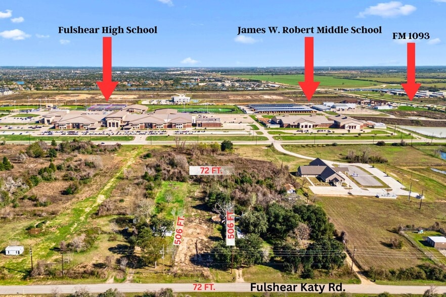 7417 Fulshear Katy Rd, Fulshear, TX à vendre - Aérien - Image 2 de 10