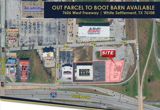 Plus de détails pour 7606 West Freeway, White Settlement, TX - Terrain à vendre