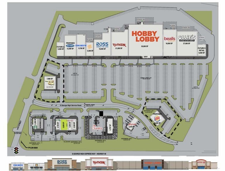 1210 Tanglewood Dr, Mcalester, OK for lease - Site Plan - Image 2 of 2