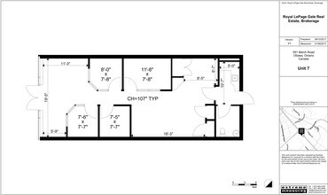 591 March Rd, Ottawa, ON for lease Floor Plan- Image 1 of 6