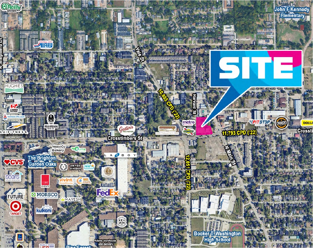 201 & 211 Crosstimbers St & 4410 Harvard St, Houston, TX for sale Primary Photo- Image 1 of 6