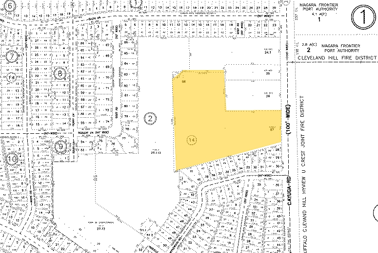 550 Cayuga Rd, Buffalo, NY à louer - Plan cadastral - Image 2 de 11