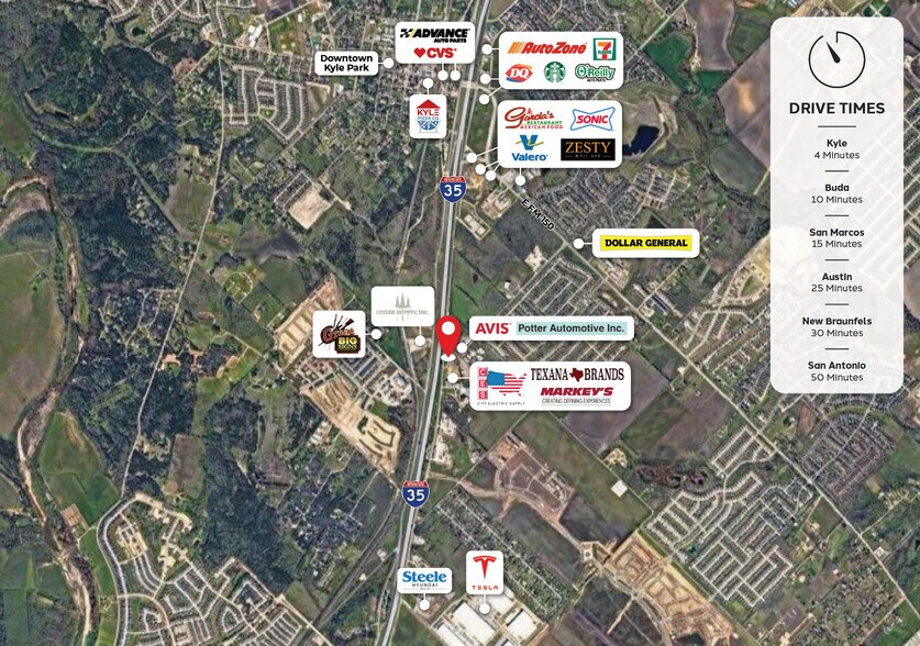 23451 I 35, Kyle, TX à louer - Photo du bâtiment - Image 3 de 8