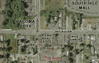 818 39th Ave SW, Puyallup, WA - AÉRIEN  Vue de la carte