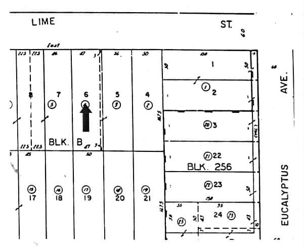 320 Lime St, Inglewood, CA for sale - Plat Map - Image 2 of 2