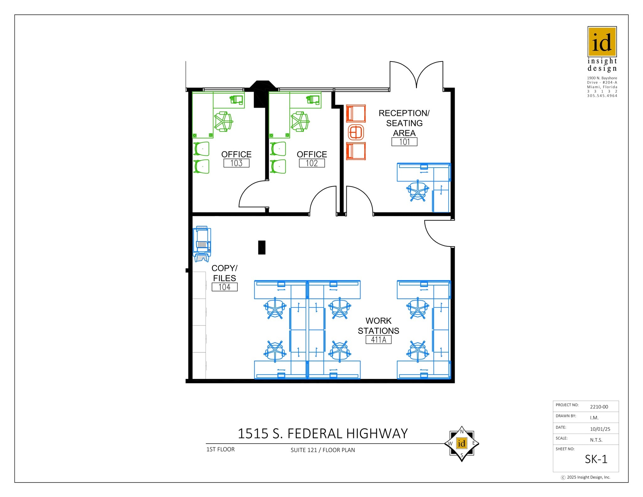 1515 S Federal Hwy, Boca Raton, FL for lease Site Plan- Image 1 of 1