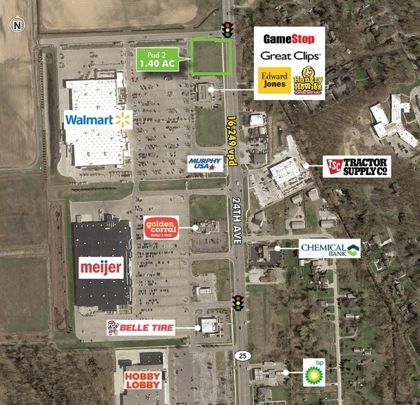 4845 24th Ave, Fort Gratiot, MI à vendre - Photo du bâtiment - Image 1 de 5