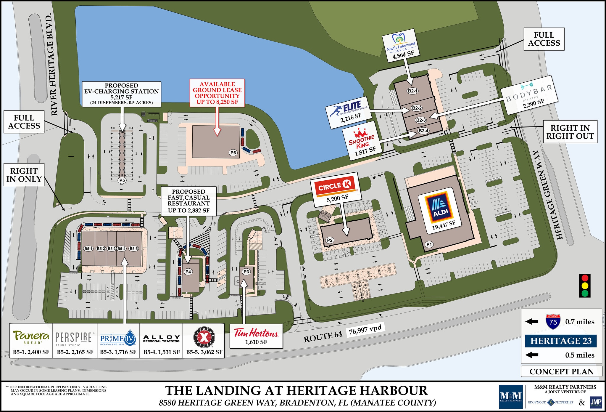 8260 Heritage Green way, Bradenton, FL for lease Site Plan- Image 1 of 8
