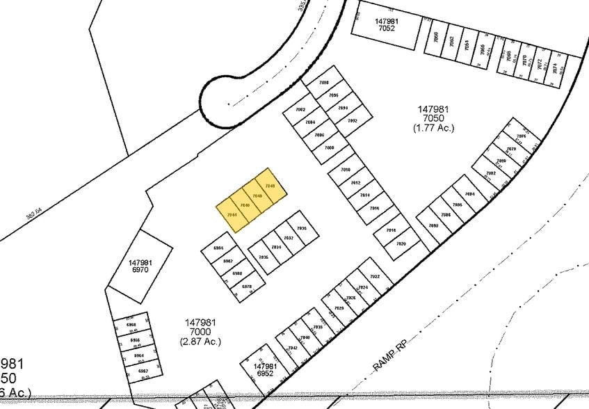 8833 Perimeter Park Blvd, Jacksonville, FL for lease - Plat Map - Image 2 of 30