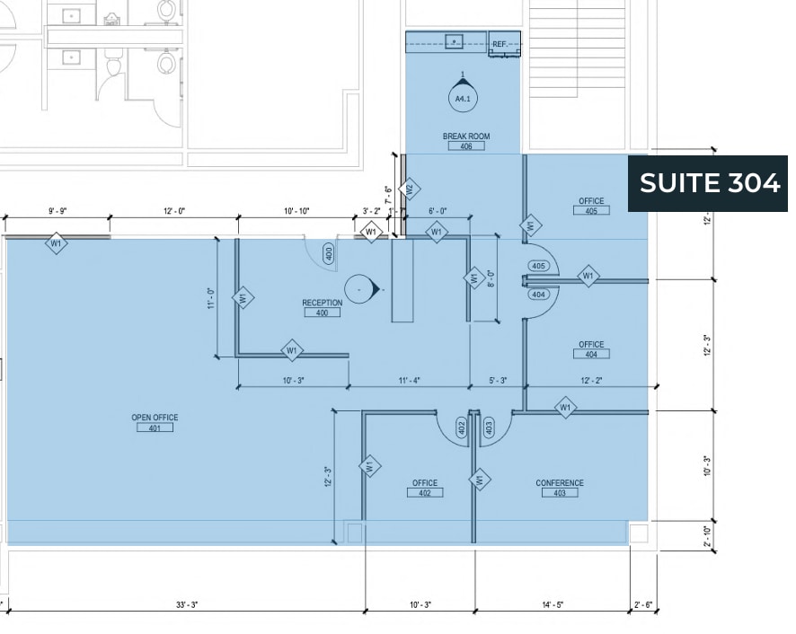 1444 S Entertainment Ave, Boise, ID à louer Plan d’étage- Image 1 de 8