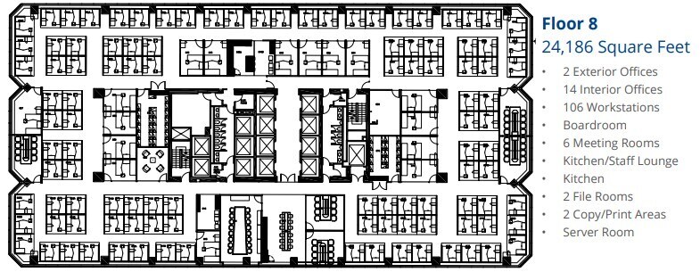 237 4th Ave SW, Calgary, AB for lease Floor Plan- Image 1 of 1