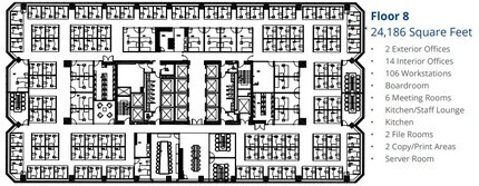 237 4th Ave SW, Calgary, AB for lease Floor Plan- Image 1 of 1