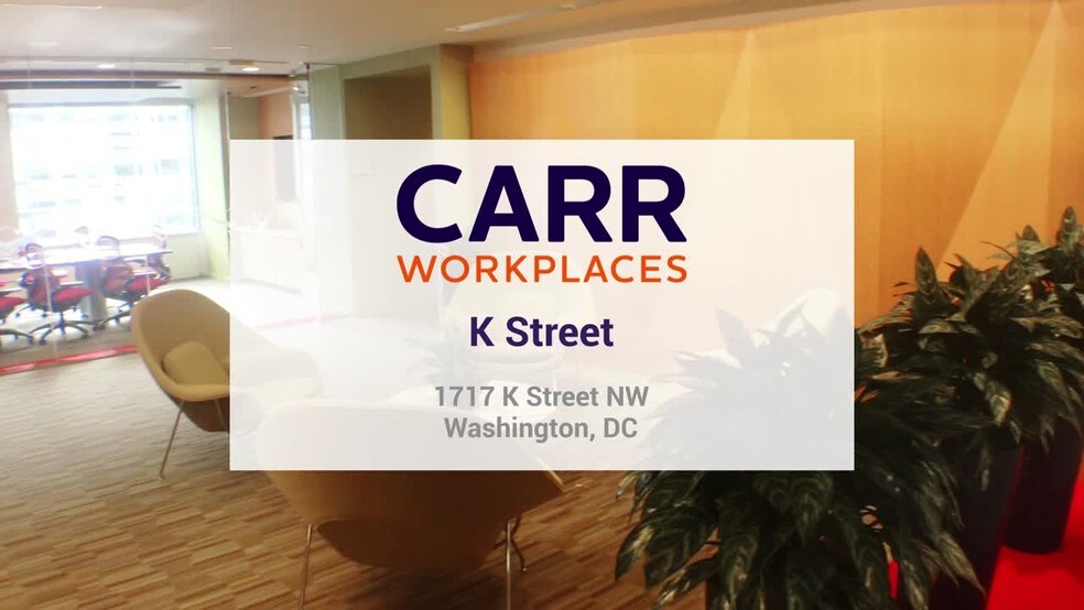 1717 K St NW, Washington, DC à louer - Vidéo sur l’inscription commerciale - Image 2 de 10