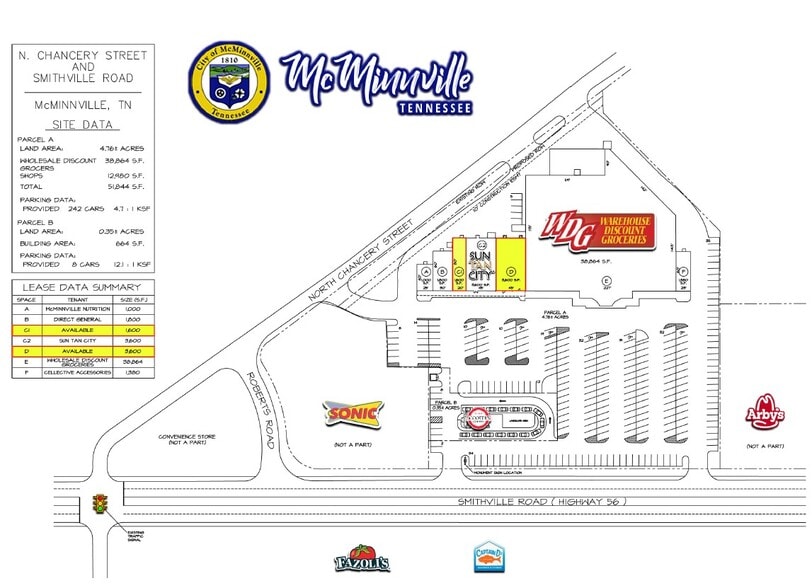 835 Smithville Hwy, McMinnville, TN for lease - Building Photo - Image 2 of 4