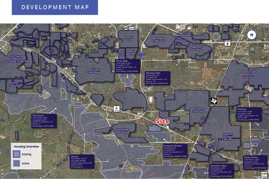 Highway 6 and Darby Ln, Missouri City, TX for sale - Building Photo - Image 2 of 5