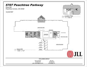 5707 Peachtree Pky, Peachtree Corners, GA for lease Floor Plan- Image 1 of 9