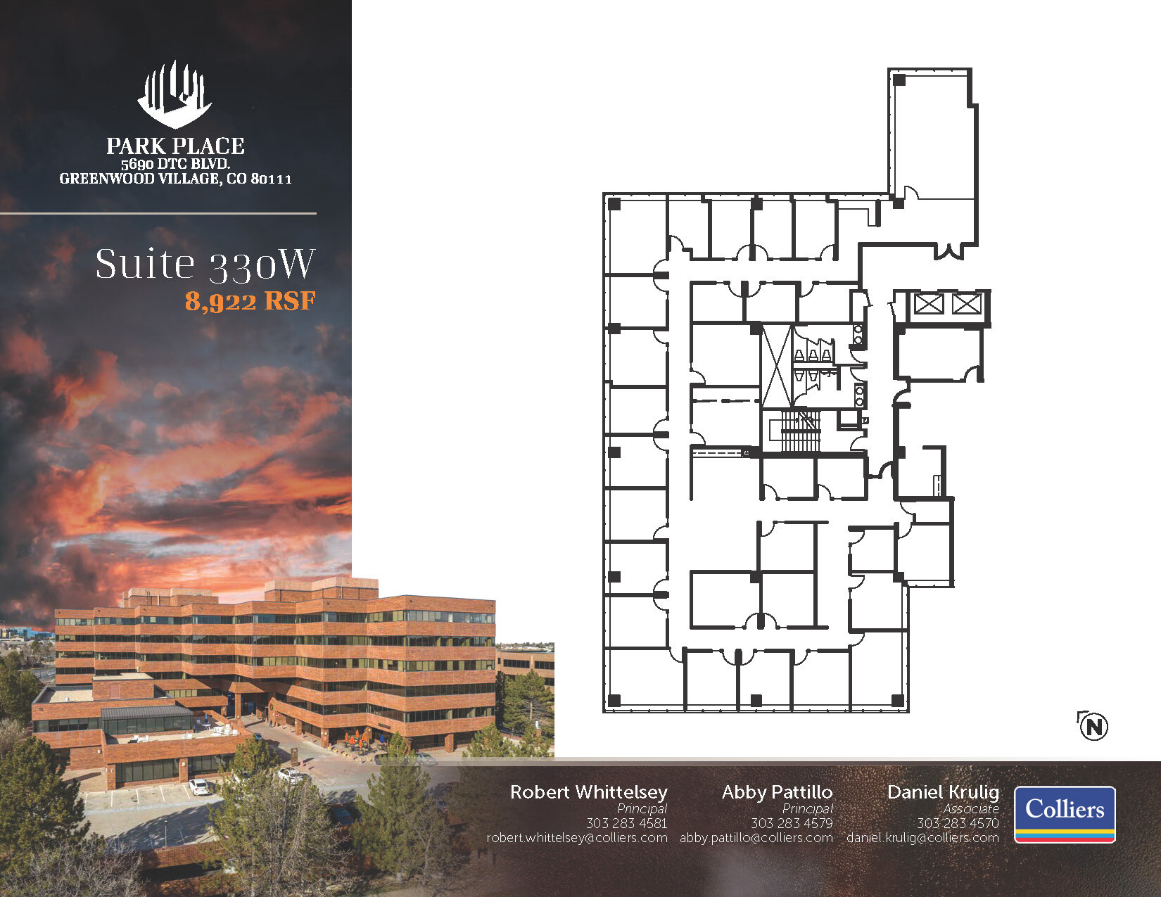 5690 DTC Blvd, Greenwood Village, CO for lease Interior Photo- Image 1 of 1