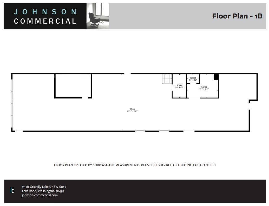 728 Broadway, Tacoma, WA 98402 - Unit 1B -  - Floor Plan - Image 1 of 1
