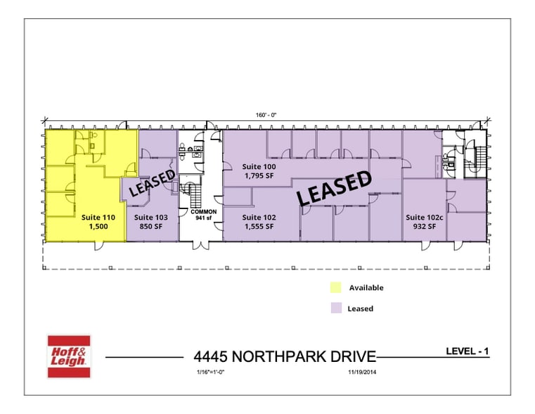 4445 Northpark Dr, Colorado Springs, CO for lease - Floor Plan - Image 2 of 8