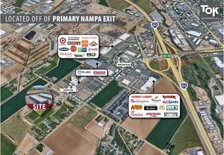 9778 Cherry Ln, Nampa, ID - Aérien Vue de la carte