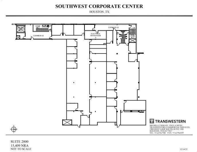 9700-9702 Bissonnet St, Houston, TX for lease Floor Plan- Image 1 of 1