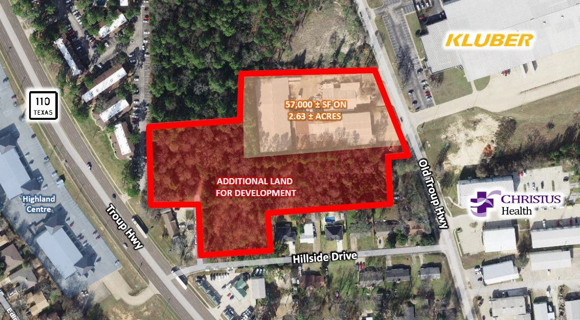 4501 Old Troup Hwy, Tyler, TX à vendre Photo principale- Image 1 de 14