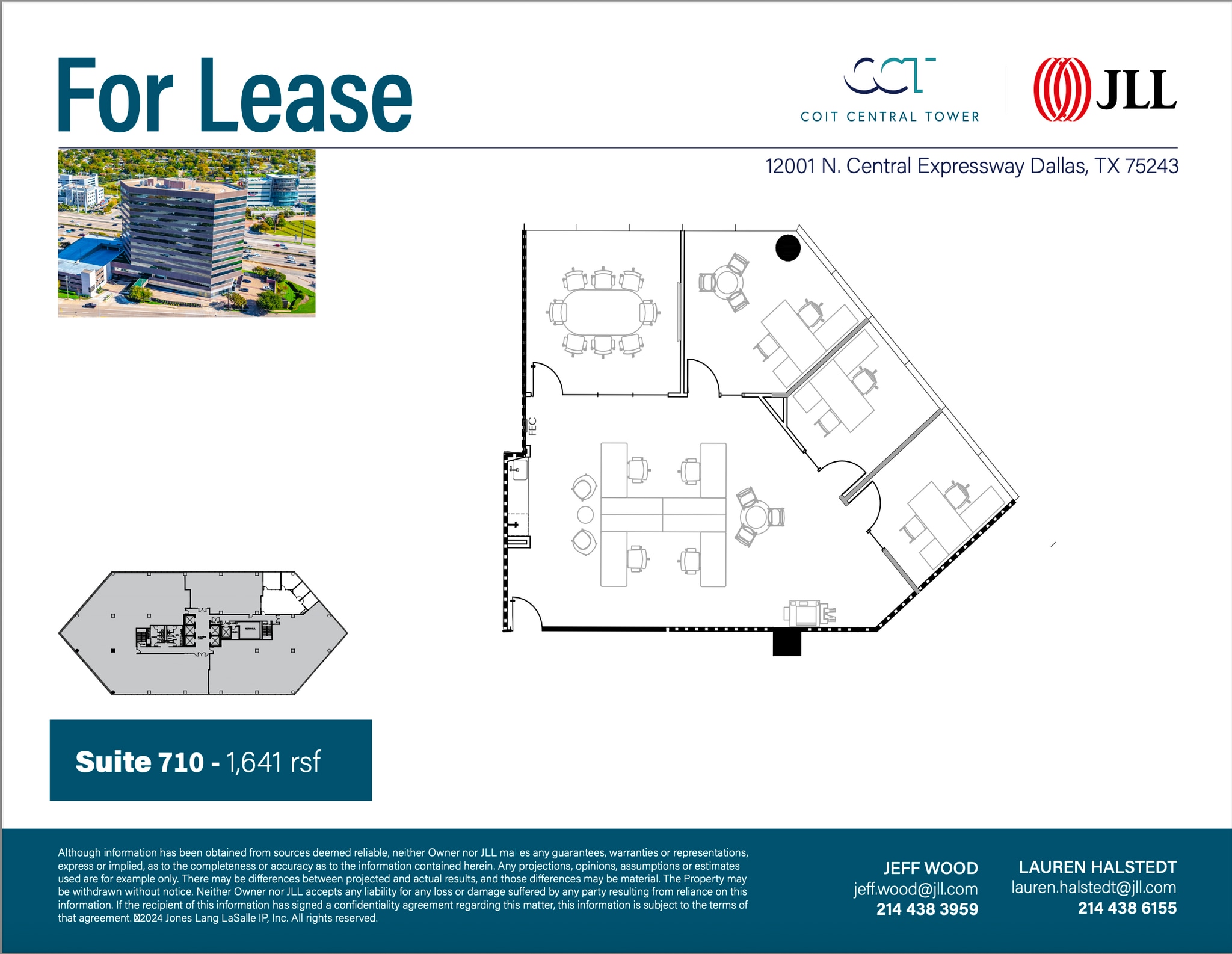 12001 N Central Expy, Dallas, TX à louer Plan d’étage- Image 1 de 1