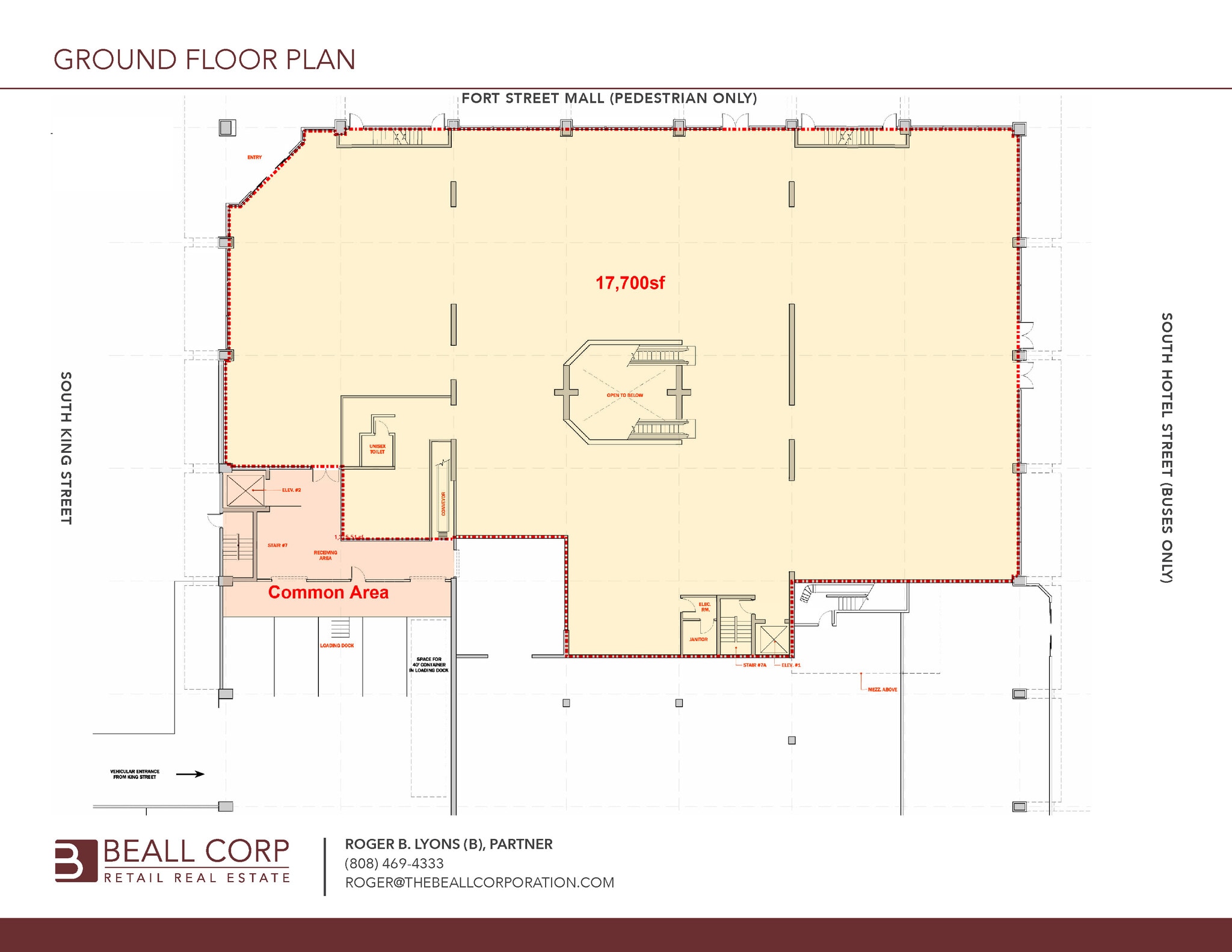 1088 Bishop St, Honolulu, HI for lease Interior Photo- Image 1 of 1