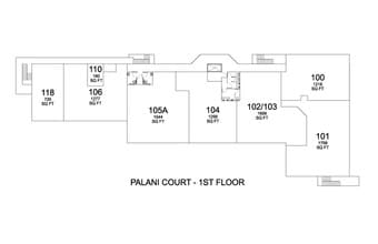74-5620 Palani Rd, Kailua Kona, HI for lease Floor Plan- Image 1 of 1
