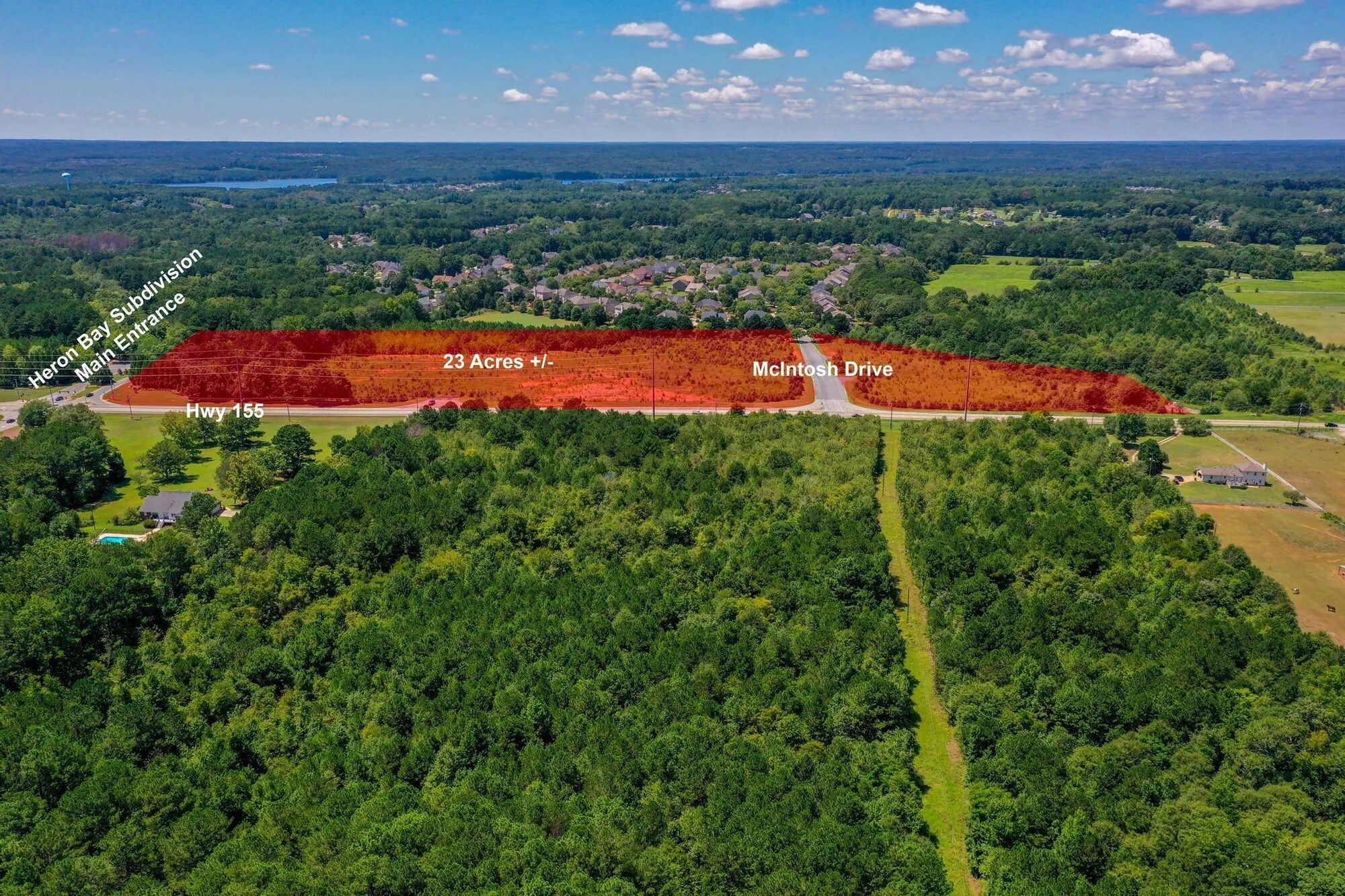 Highway 155 at Mcintosh Drive, Locust Grove, GA à vendre Photo du bâtiment- Image 1 de 6