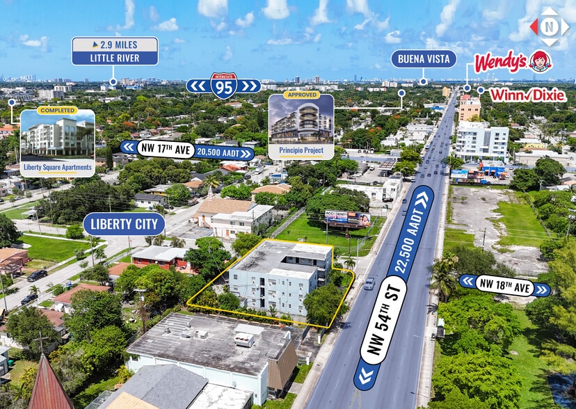 1801 NW 54th St, Miami, FL à vendre - Aérien - Image 3 de 21