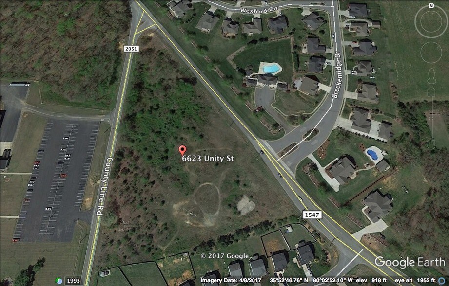 6623 Unity St, Thomasville, NC à vendre - Aérien - Image 2 de 6