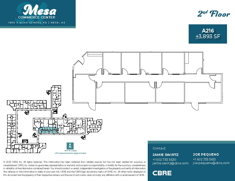 1930 S Alma School Rd, Mesa, AZ for lease Floor Plan- Image 1 of 2