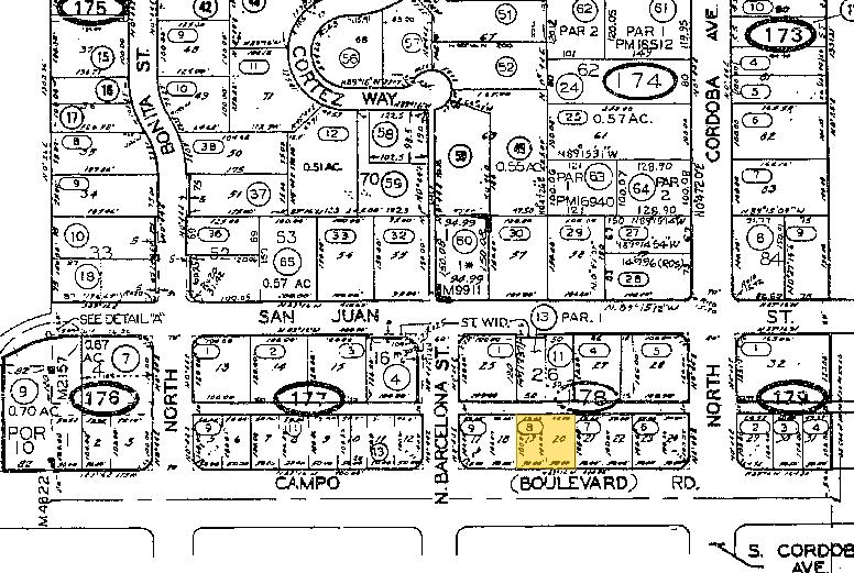 9958-9960 Campo Rd, Spring Valley, CA à louer - Plan cadastral - Image 3 de 12