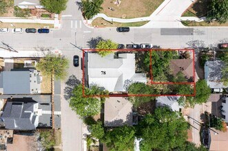 78 San Marcos St, Austin, TX - Aérien  Vue de la carte