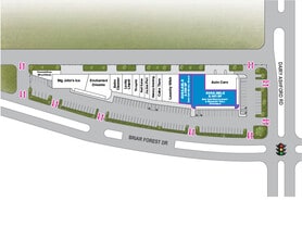 12600 Briar Forest Dr, Houston, TX à louer Plan d’étage- Image 1 de 1