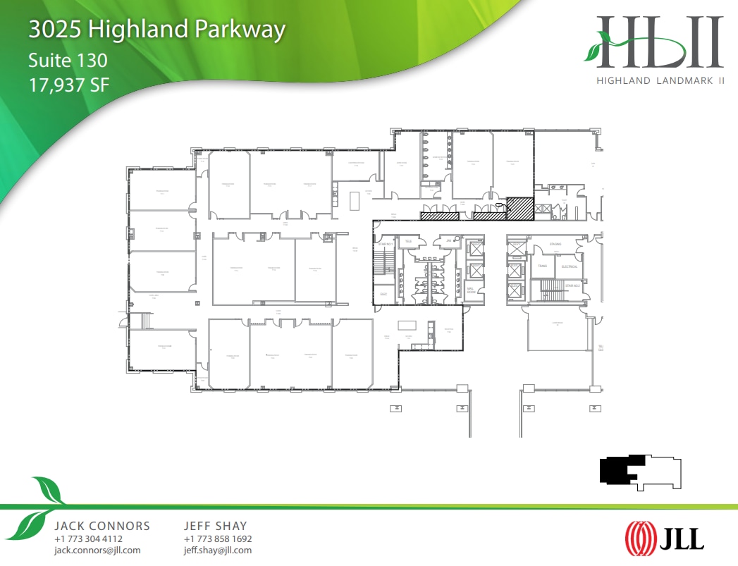 3025 Highland Pky, Downers Grove, IL à louer Plan d’étage- Image 1 de 1